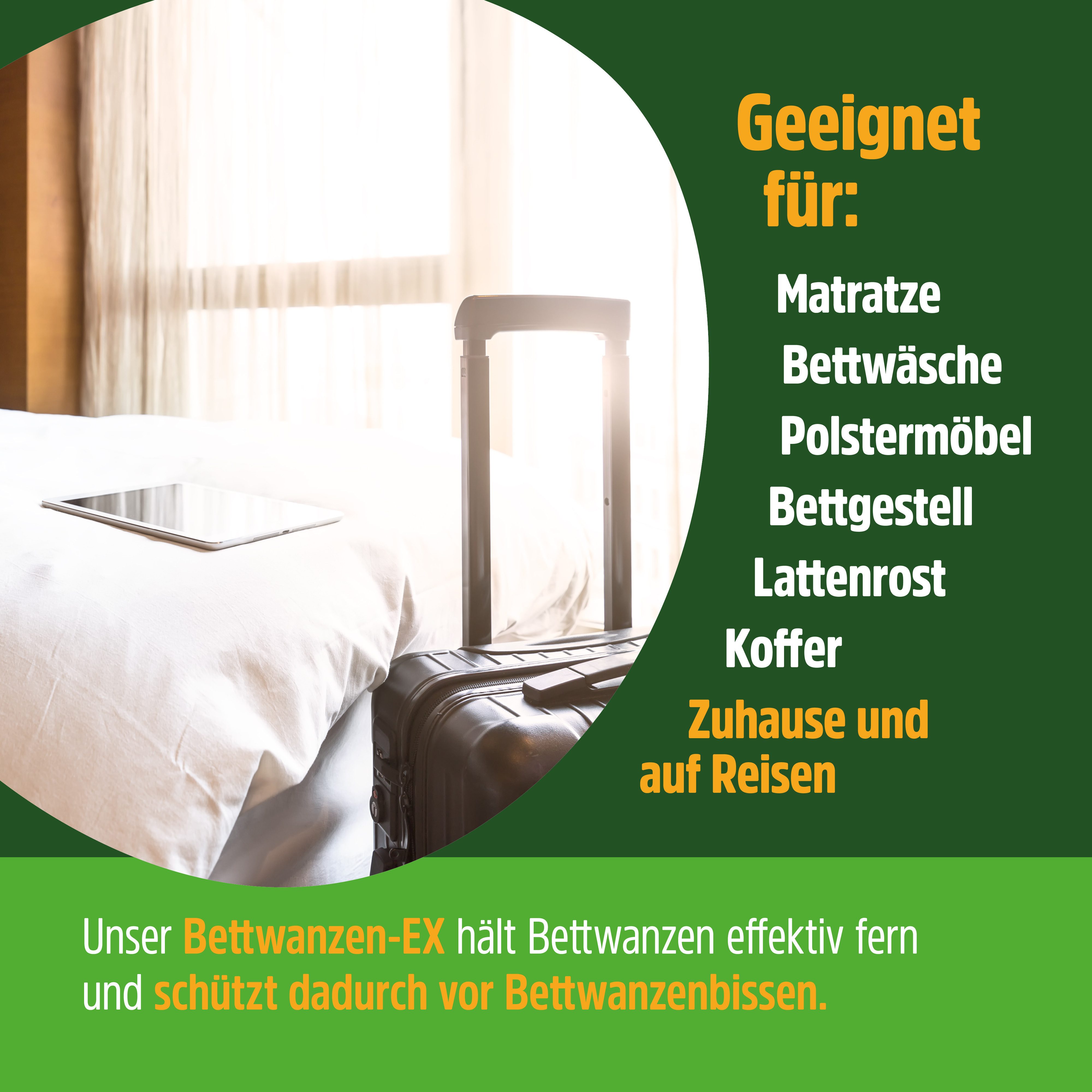 GreenHero Insektenspray Bettwanzen-Ex Spray zur Bettwanzenbekämpfung, 500 ml, Bettwanzen Mittel – Bild 4 von 5