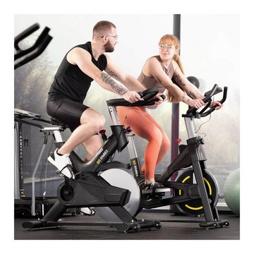 Gymrex Heimtrainer Heimtrainer Hometrainer Fahrrad Indoor Cycle 20 kg Schwungmasse bis