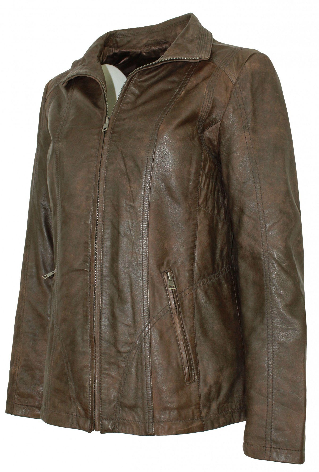 Maddox Lederjacke klassischer Stil günstig online kaufen