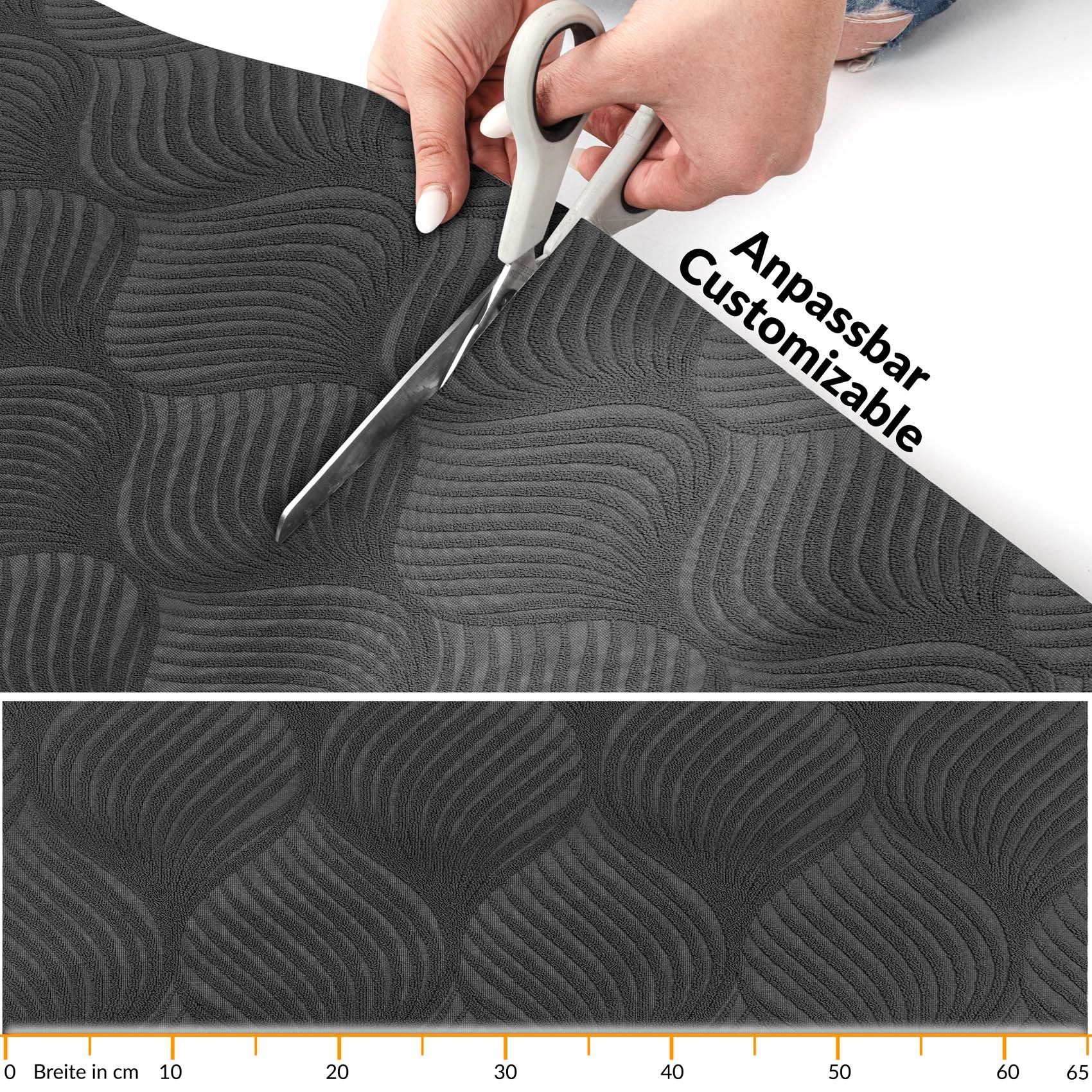 ANRO Küchenläufer BAKER Hochwertig Läufer Küchenteppich Teppich Textil, Eck günstig online kaufen