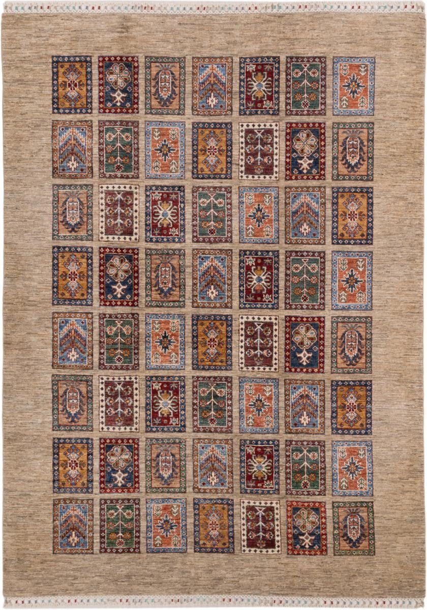 5 Höhe: Trading, Orientteppich 180x246 Bakhtiari Handgeknüpfter Orientteppich, Nain Arijana mm rechteckig,