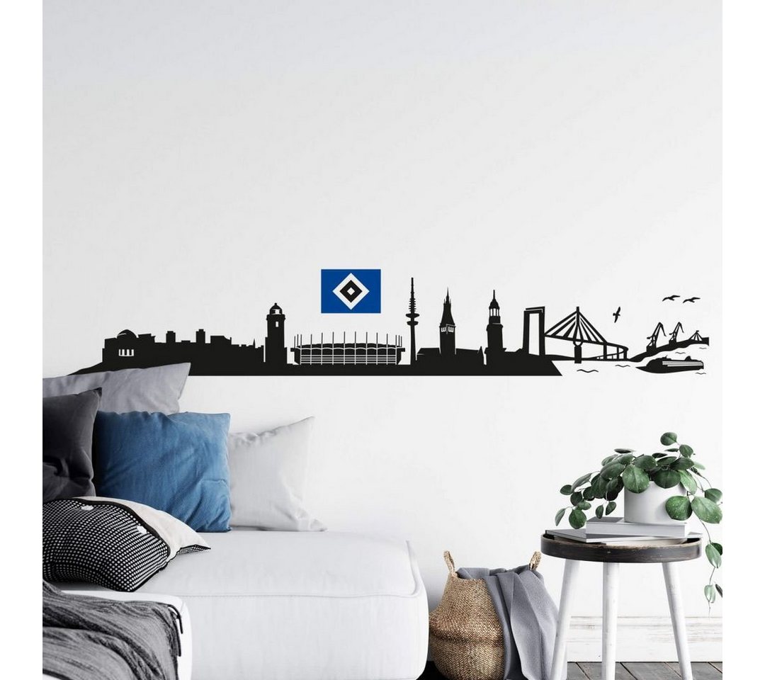 Wall-Art Wandtattoo »Hamburger SV Skyline Logo Hsv«-HomeTrends