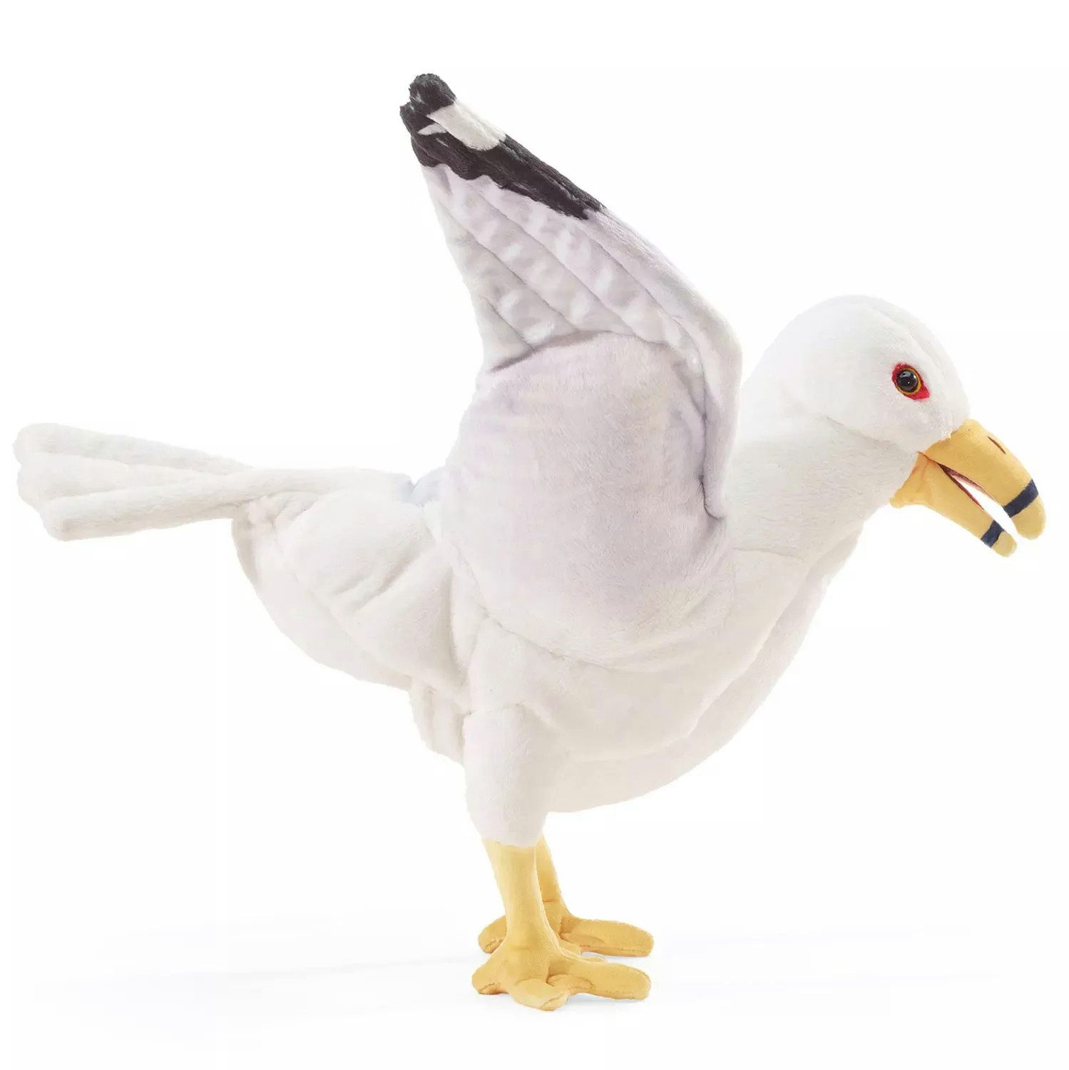 Folkmanis Handpuppen Handpuppe Folkmanis Handpuppe Möwe Vogel Bird 3235 (Packung)