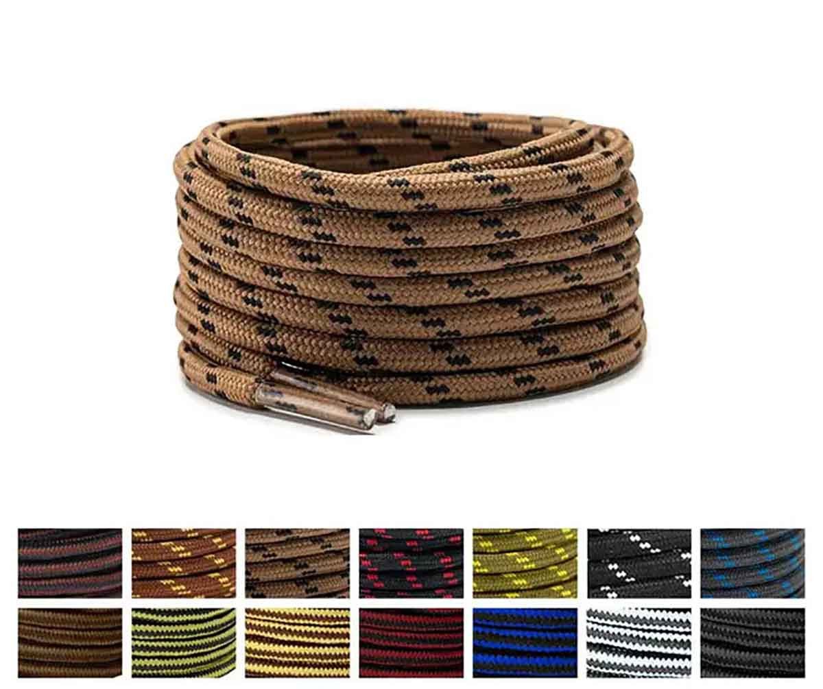 Basicwear Germany Schnürsenkel Schnürsenkel für Wanderschuhe, Arbeitsschuhe