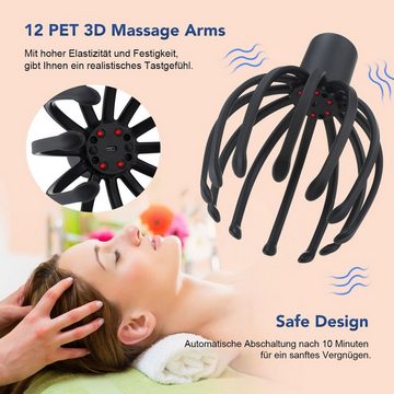 Welikera Massagegerät Oktopus-Massagegerät,Elektrischer Seelenextraktor,3-Gang-Modus