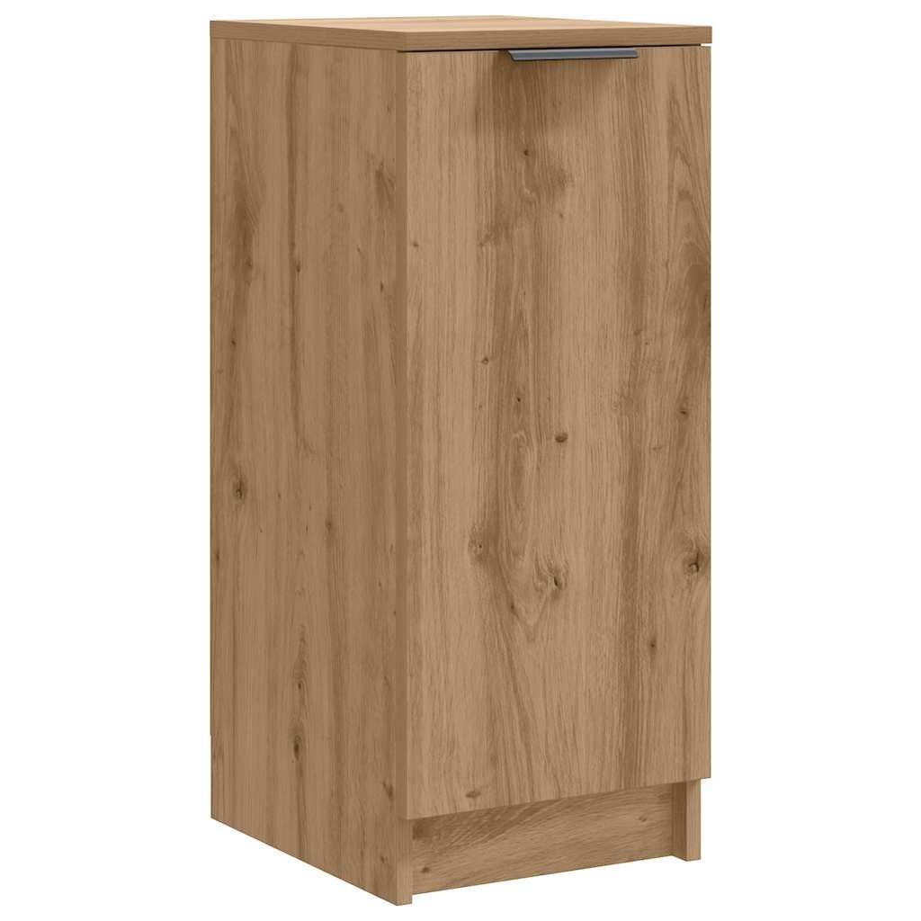 vidaXL Schuhregal Schuhschrank Artisan-Eiche 29,5x35x70 cm Holzwerkstoff, 1-tlg.