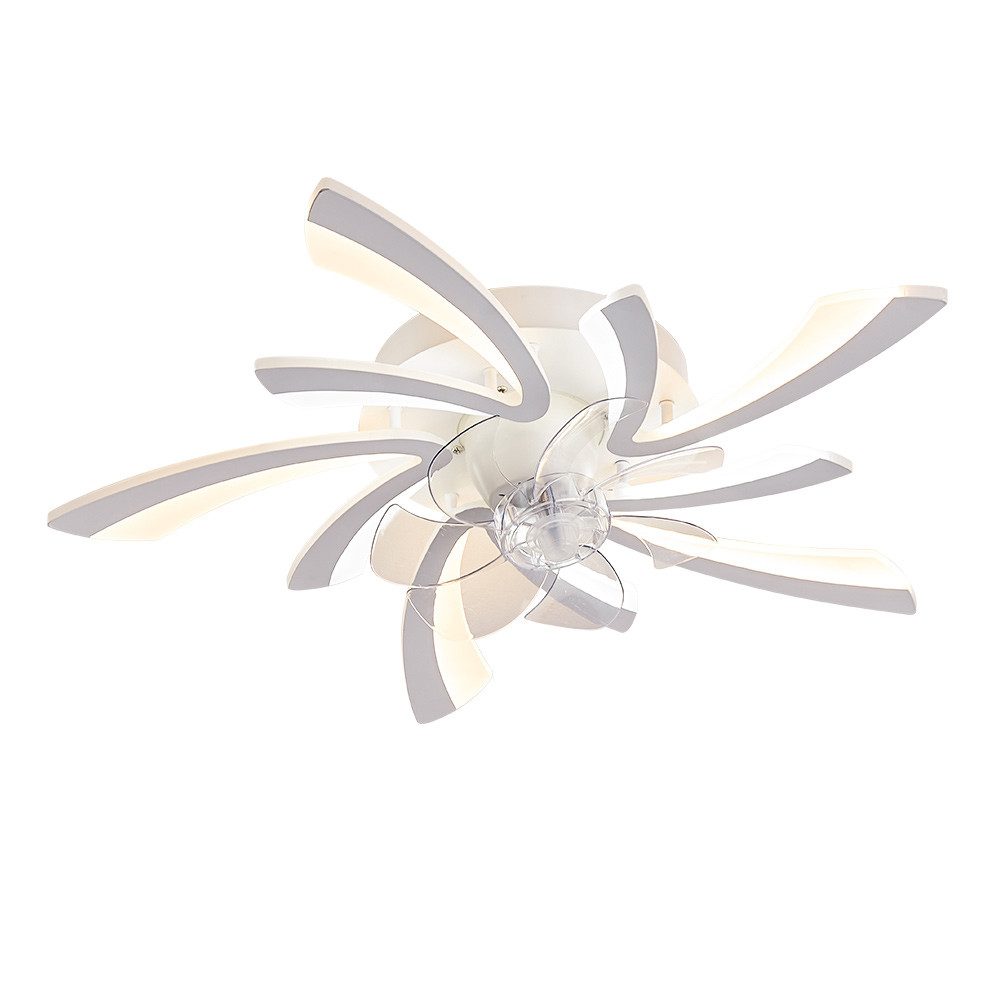 Euroton Deckenventilator Deckenventilator LED Beleuchtung Deckenlampe günstig online kaufen