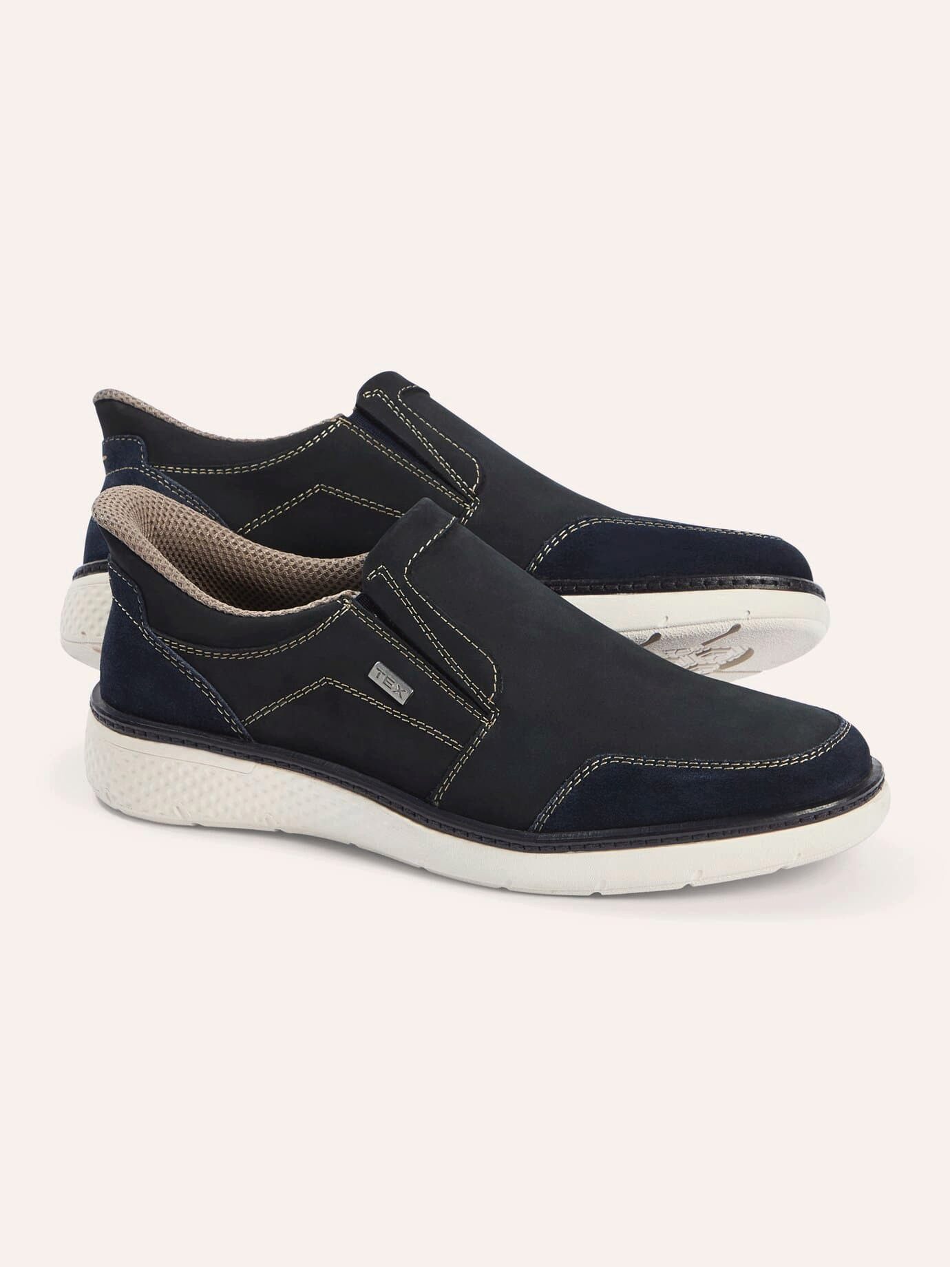 Walbusch Herren Wasserdichter Slipper mit Easy-In Slipper