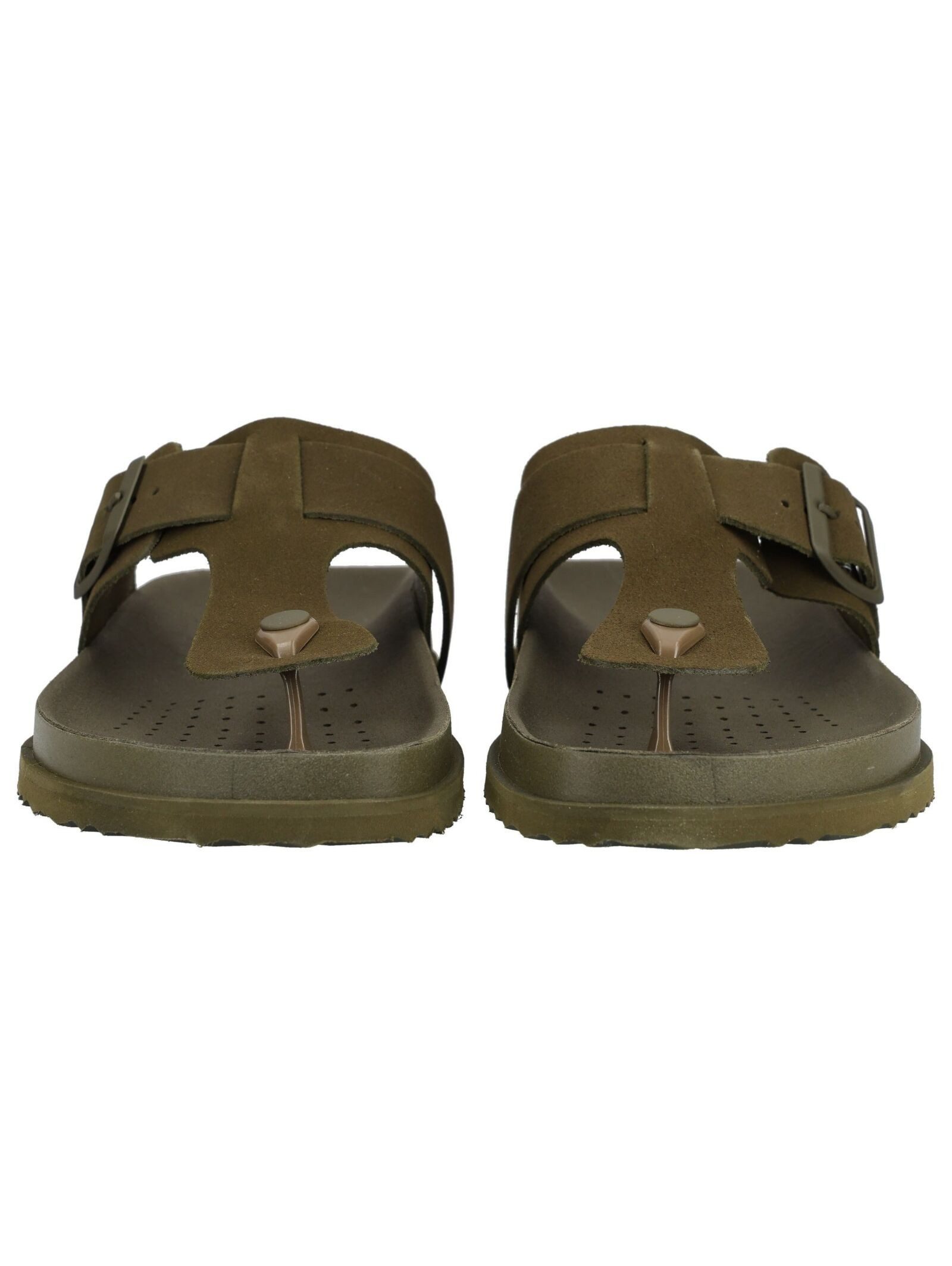 Geox Geox Pantoletten Veloursleder Zehentrenner