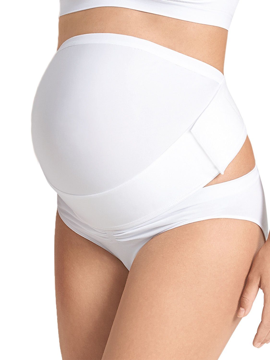 Anita Maternity Schwangerschaftsgürtel Schwangerschafts-Gurt BabyBelt (Stück) hohe Markenqualität Weiss