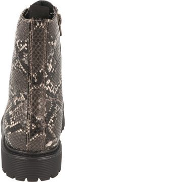 Jane Klain Damen Schuhe Stiefel 252-490 Snakedesign Reißverschluss Schnürboots