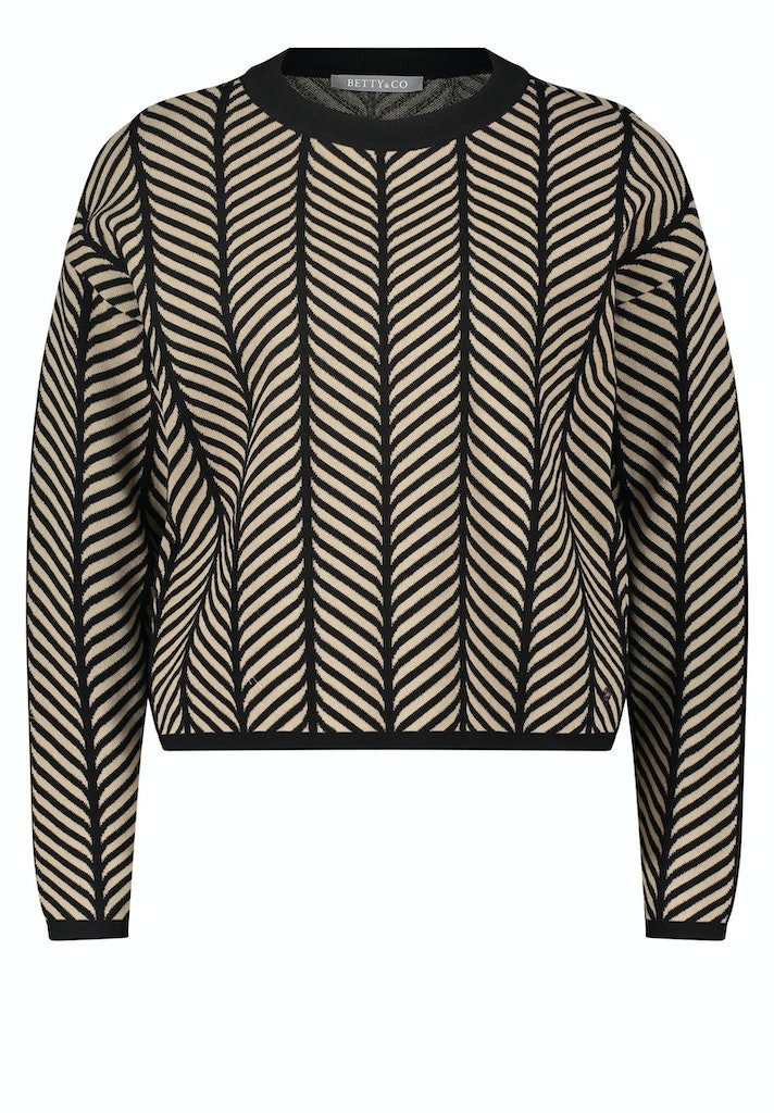 betty Rundhalspullover Rundhalspullover für Damen (1-tlg)