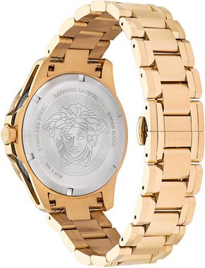 Versace Quarzuhr SPORT TECH GMT, VE2W00522, Armbanduhr, Herrenuhr, Saphirglas, Datum, Swiss Made