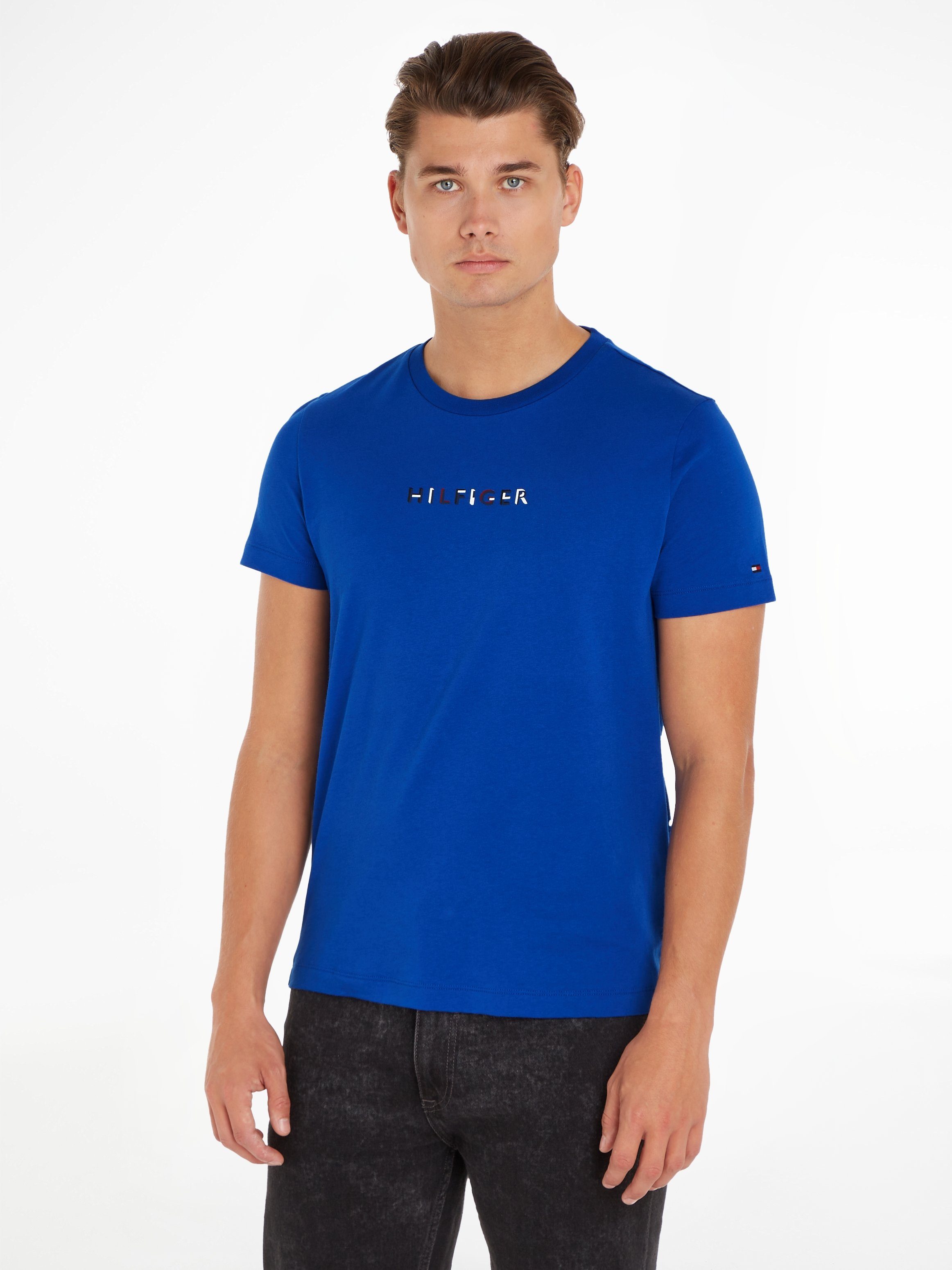 Tommy Hilfiger T-Shirt RWB HILFIGER TEE Ultra Blue