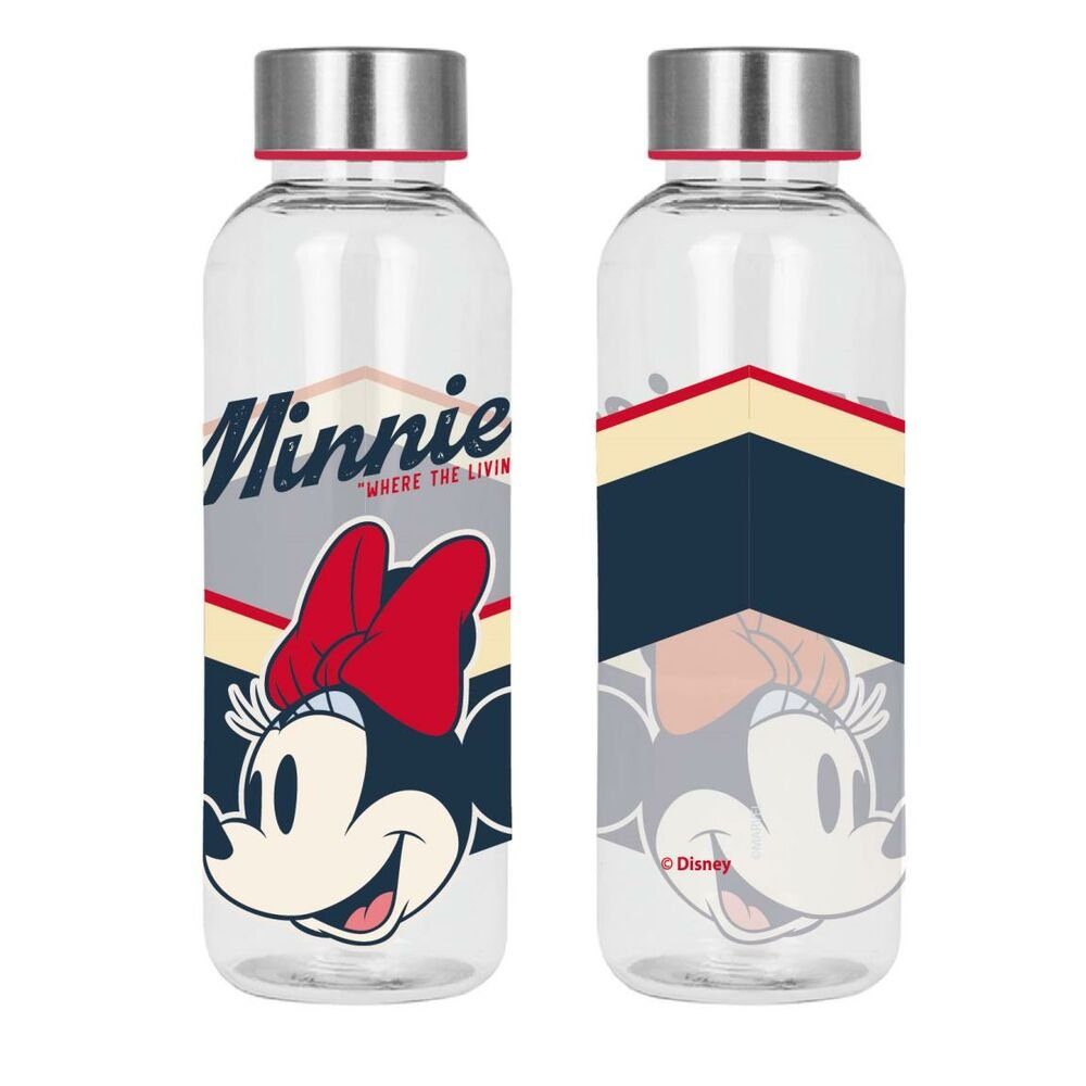 Disney Minnie Mouse Trinkflasche Trinkflasche Isolierflasche Kinder Trinkflasche Minnie Mouse 850 ml Ro