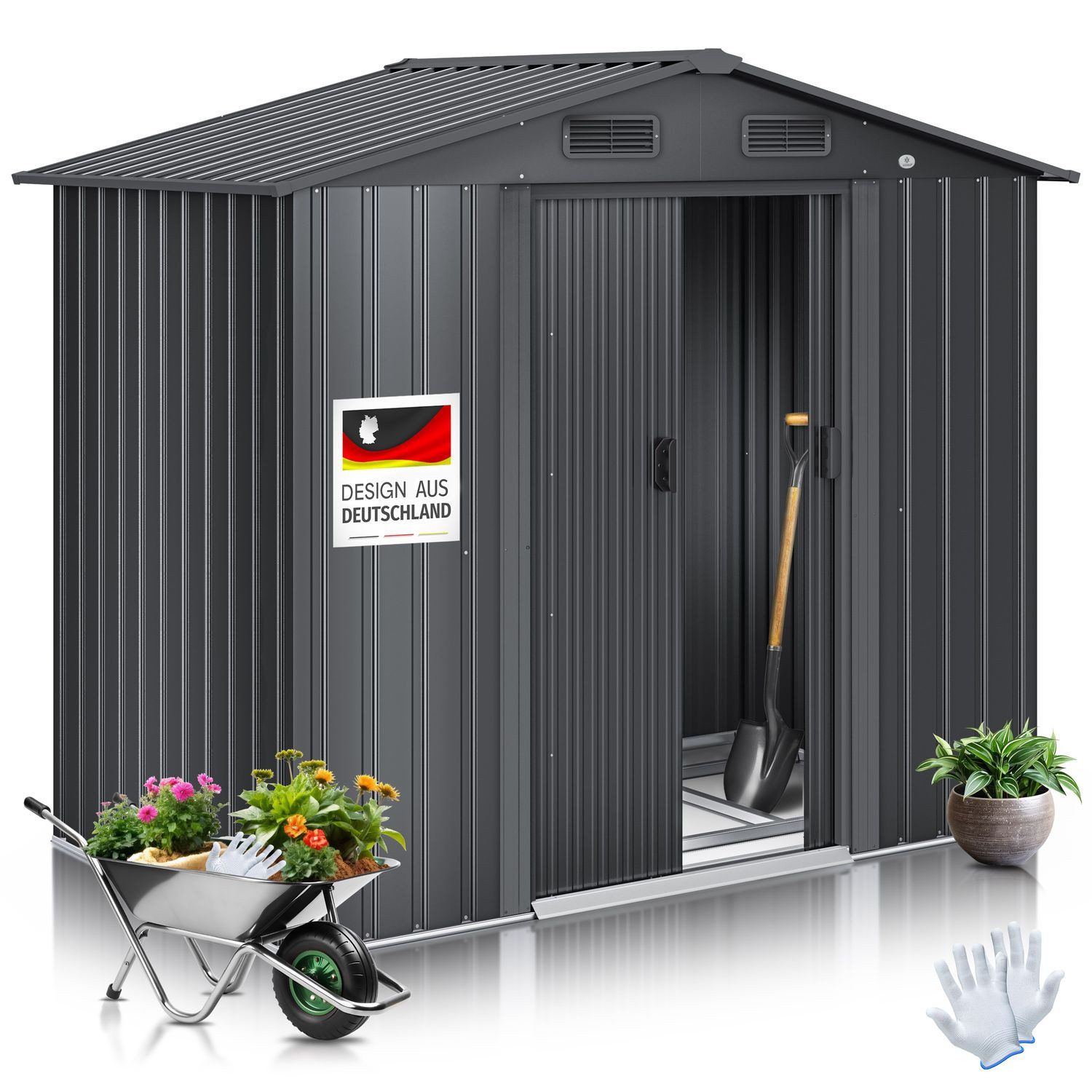 KESSER Gartenhaus, BxT: 132x132 cm, XL günstig online kaufen