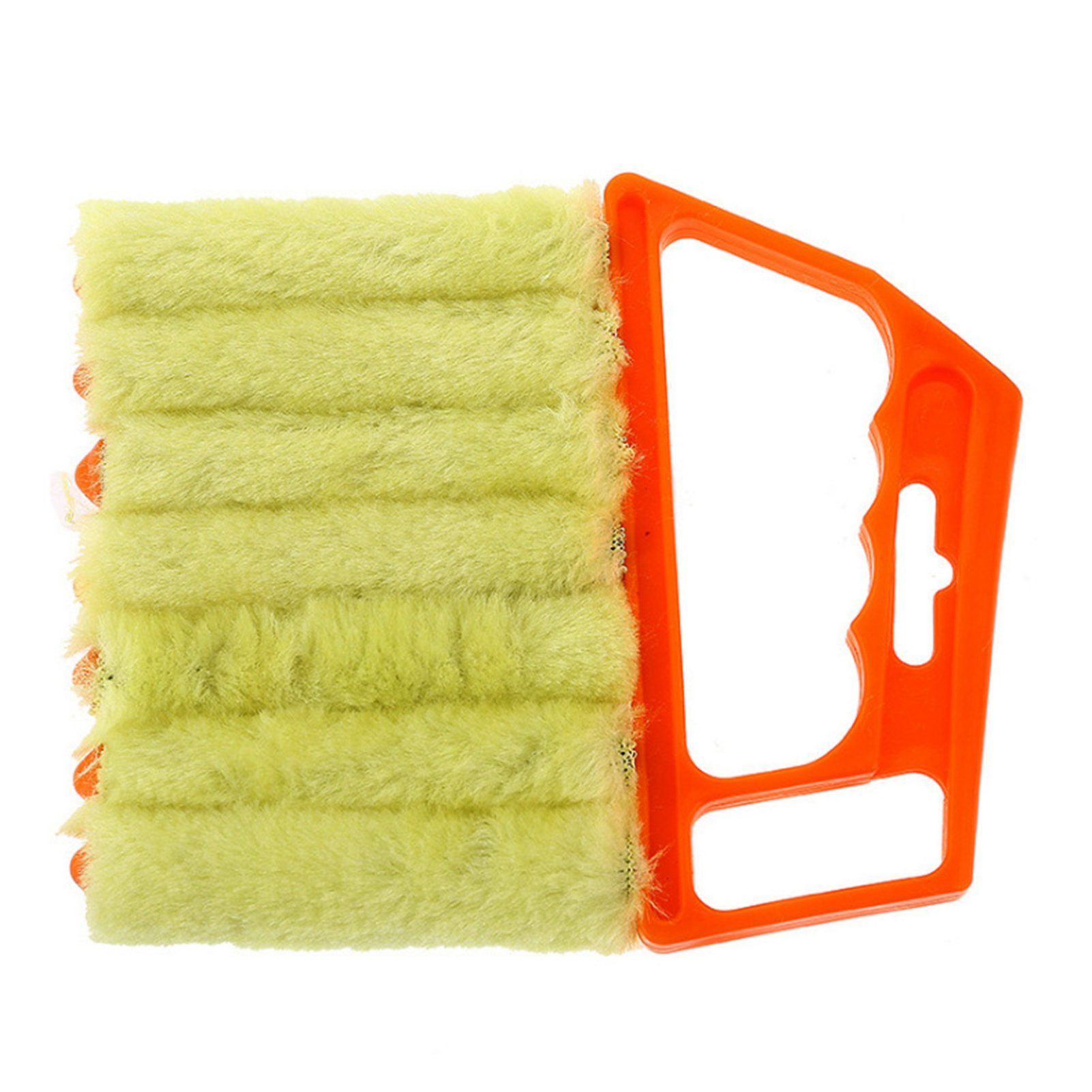 Blusmart Drahtbürste Multifunktionale Jalousien-Reinigungsbürste, Klimaanlage, Ventilator orange
