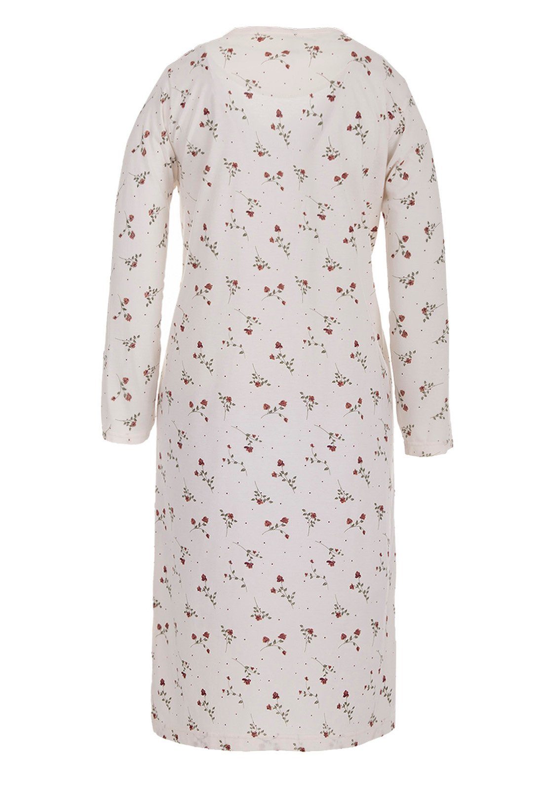 zeitlos Nachthemd Nachthemd Langarm - Rose günstig online kaufen