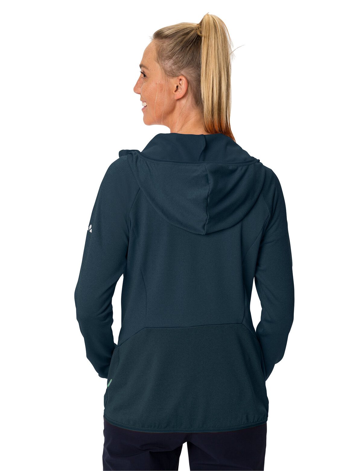 VAUDE Fleecejacke WOMEN'S TEKOA FLEECE JACKET II sportlicher Stil, mit Kapuze und hochschließendem Kragen