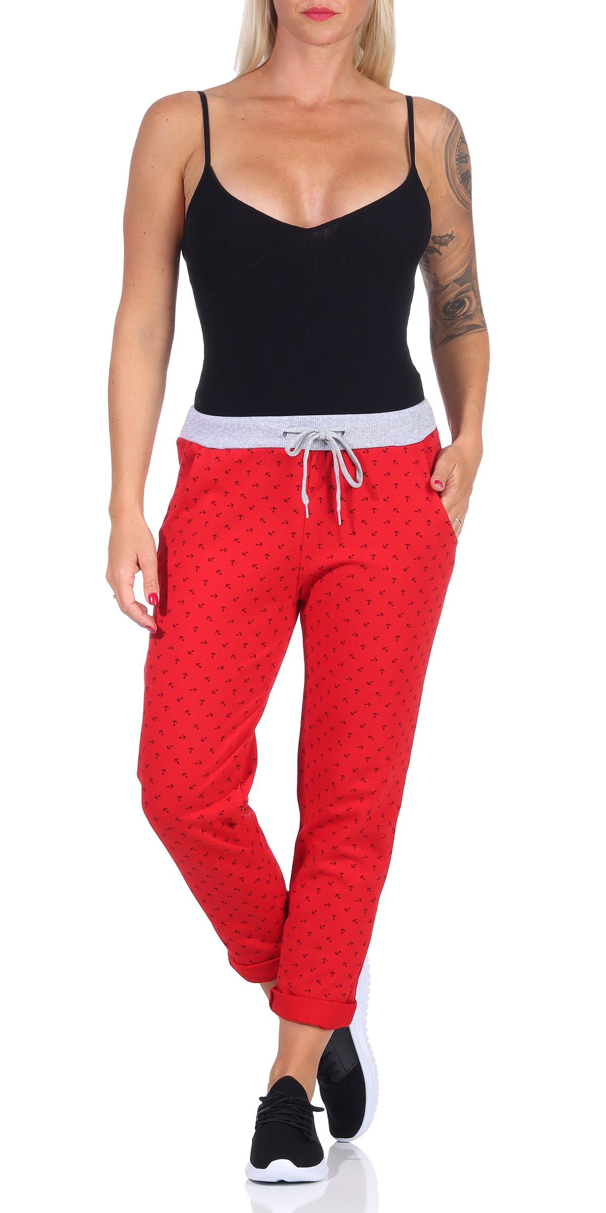CLEO STYLE Jogginghose Damen Jogginghose 1313 günstig online kaufen