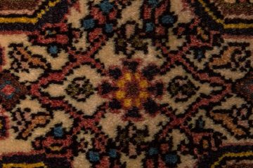 Wollteppich Hamadan Teppich handgeknüpft blau, morgenland, rechteckig, Höhe: 8 mm, handgeknüpft