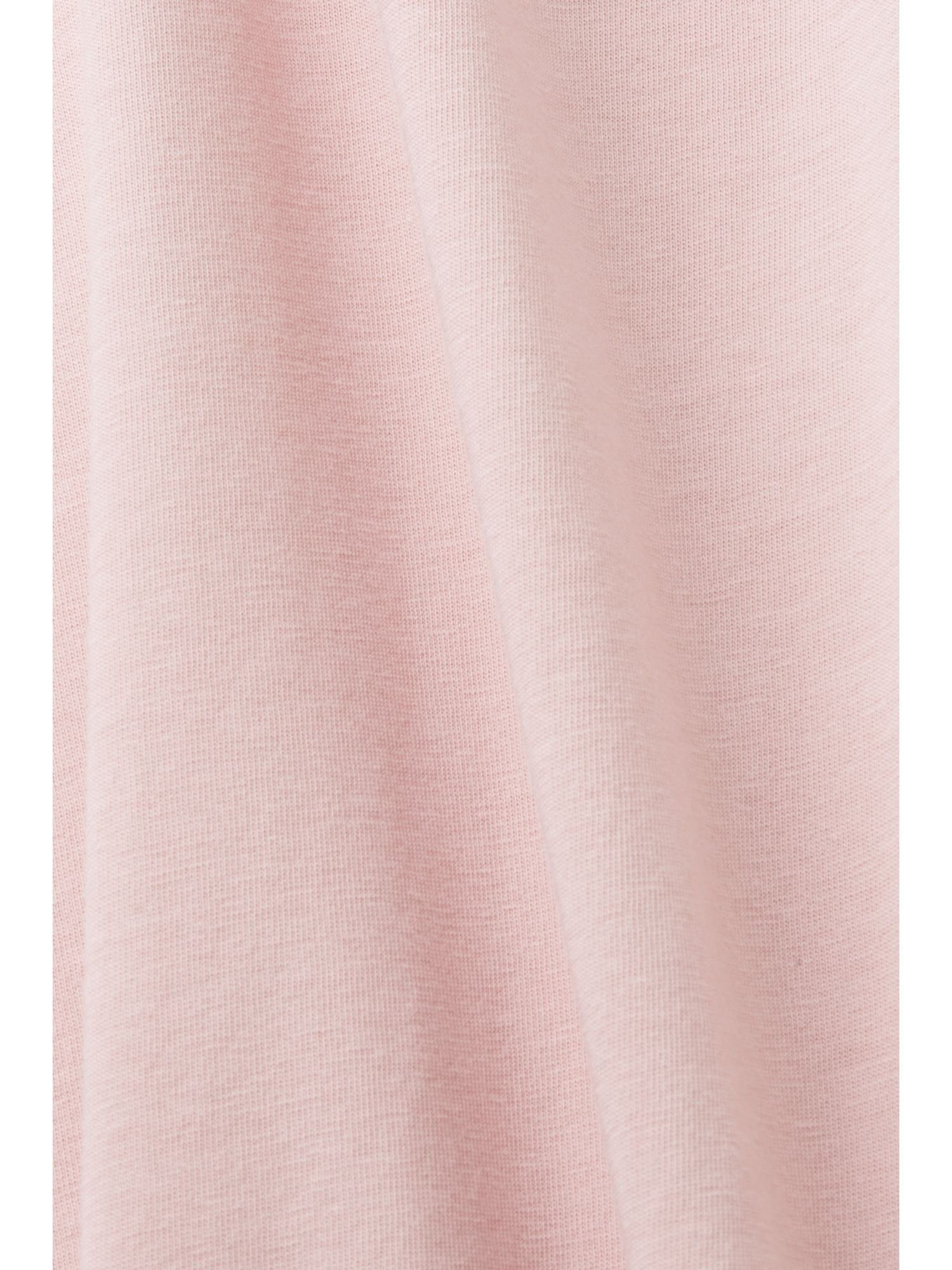aus by PINK edc OLD Esprit Baumwolle Rundhals-T-Shirt T-Shirt 100 % (1-tlg) Jersey,