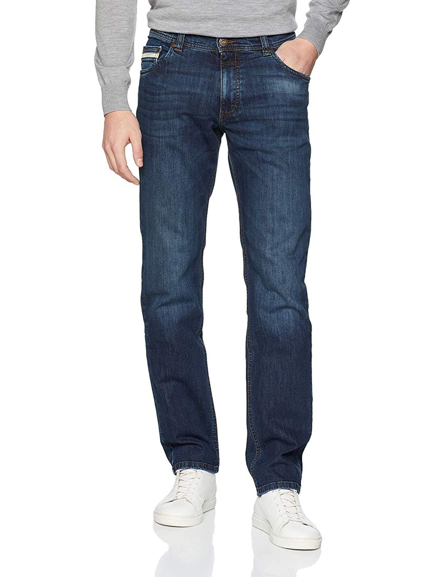 5-Pocket-Jeans (364) dark stone bugatti 26612-3919