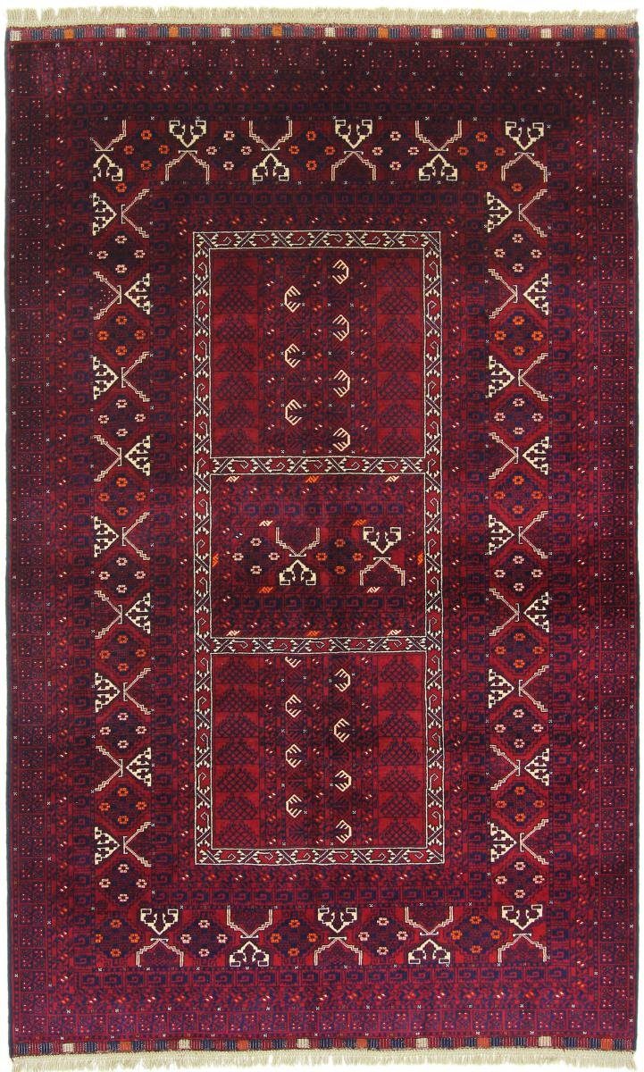 Orientteppich Khal Mohammadi 156x250 Handgeknüpfter Orientteppich, Nain Trading, rechteckig, Höhe: 6 mm