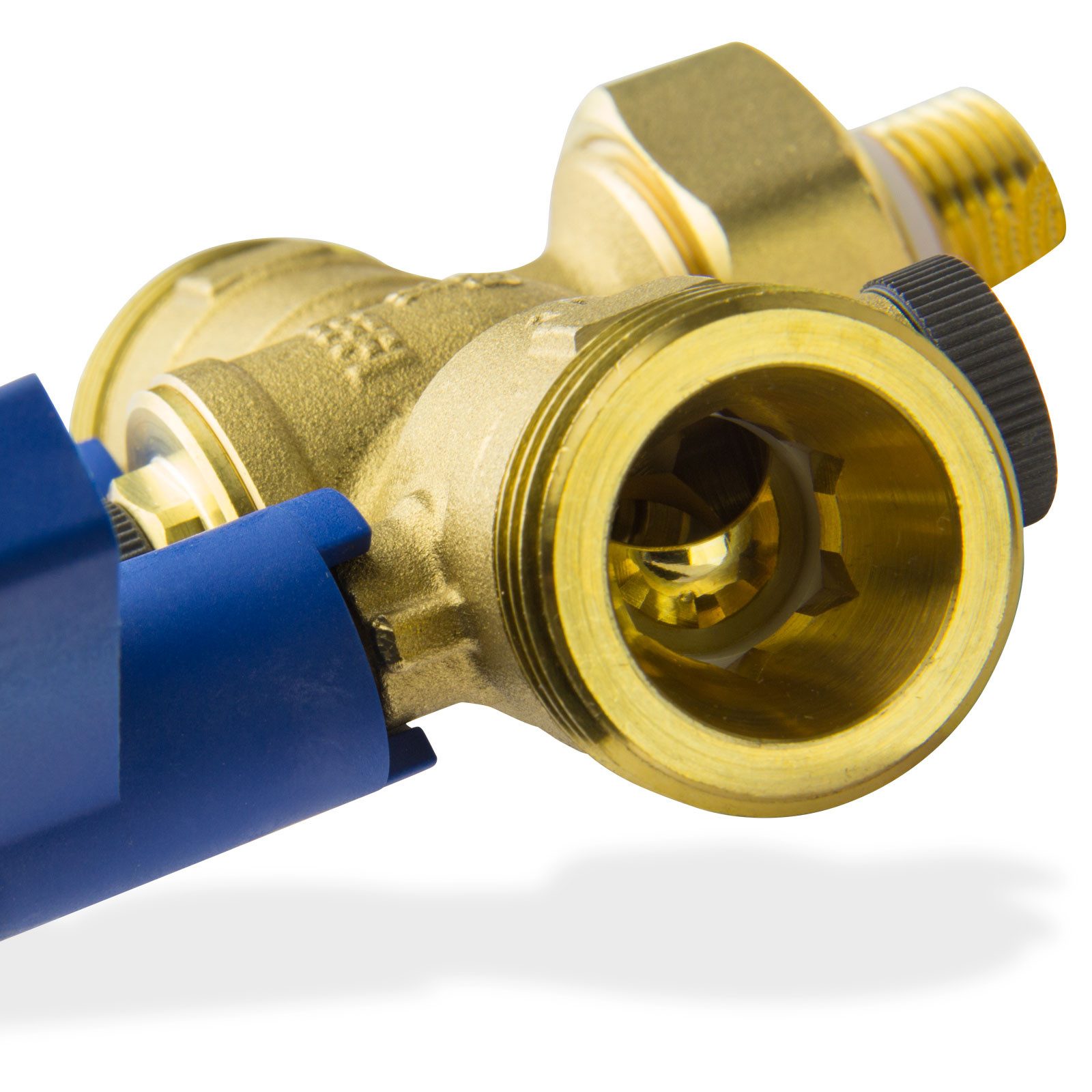 Caleffi Wasser-Druckminderer Sicherheitsgruppe DN20 10 bar 3/4 Zoll Warmwasser Bereiter DVGW
