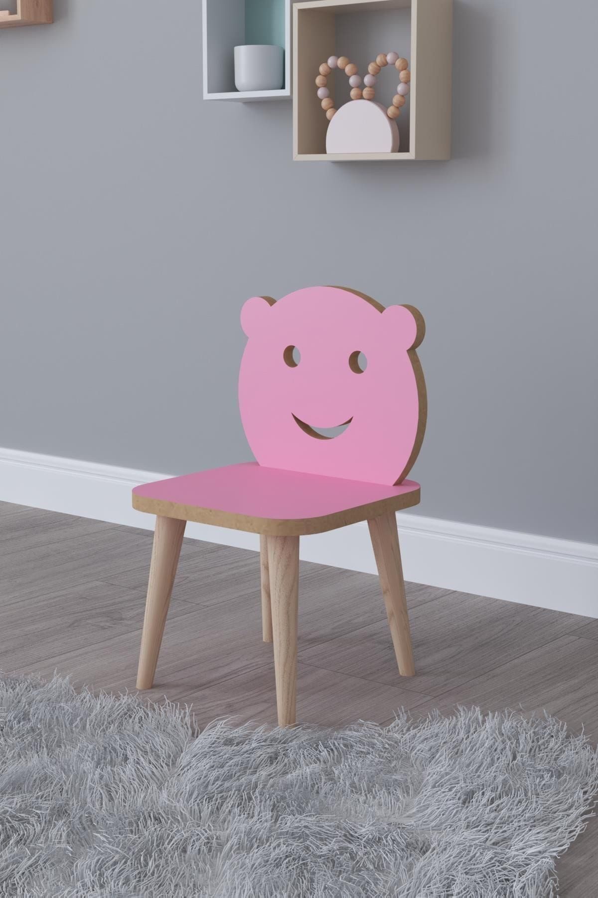 en.casa Esstisch, 62 x 62 cm Rosa