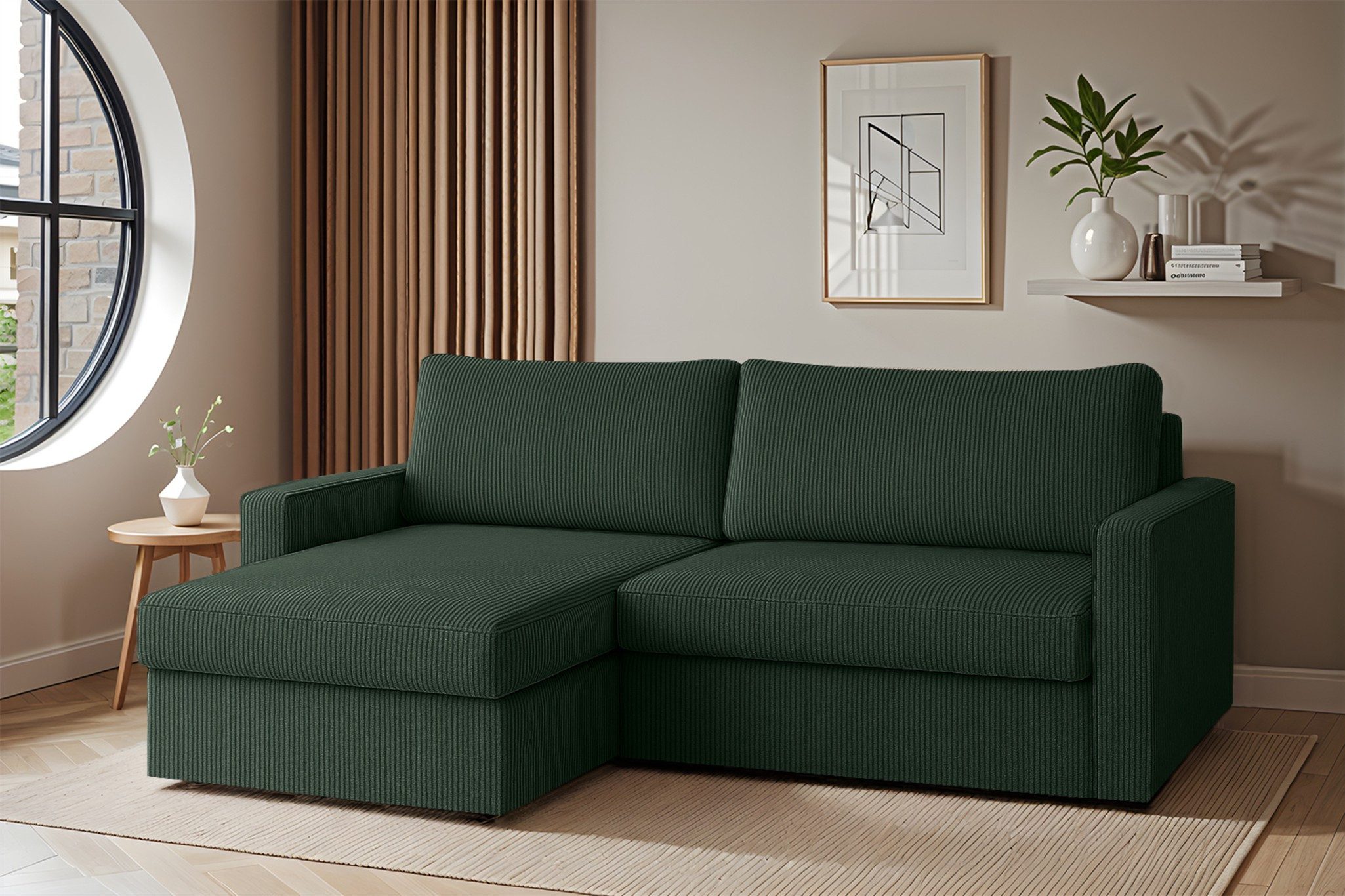 Fun Möbel Ecksofa Schlafsofa Sofa BENDIK günstig online kaufen