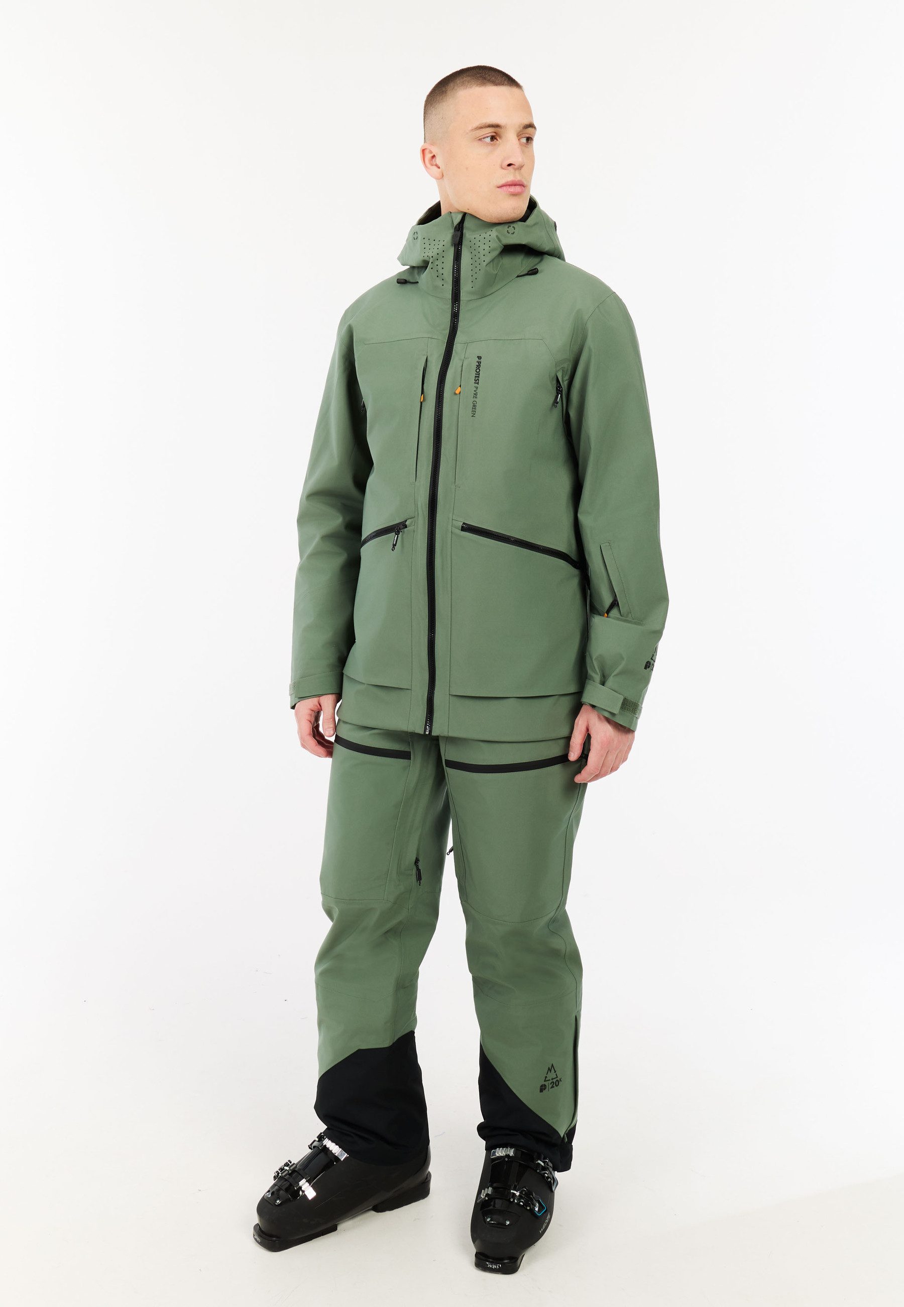 Protest Skijacke PRTDUTY (1-St) Chest pocket