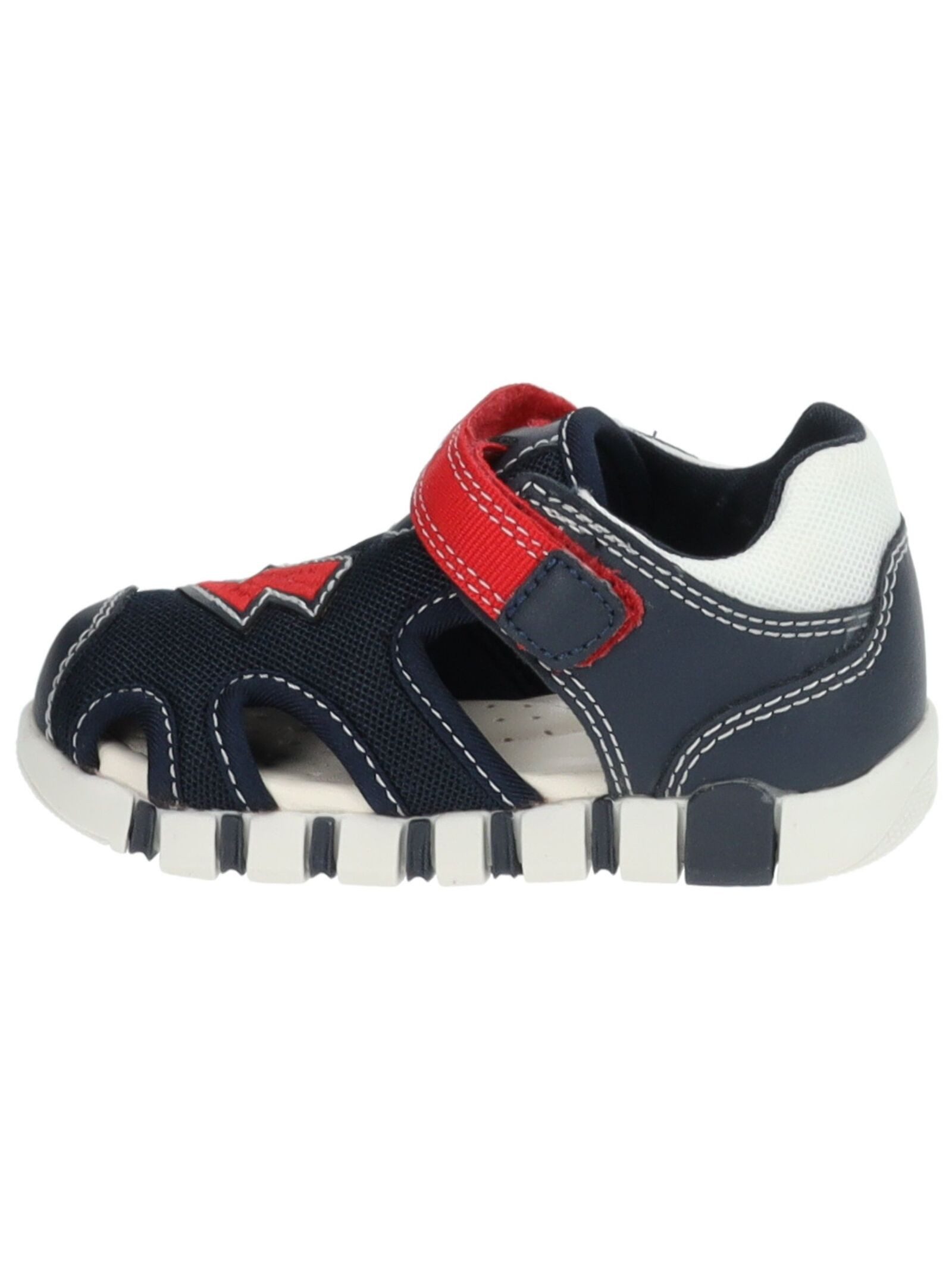 Geox Geox Sandalen Lederimitat/Mesh Klettschuh