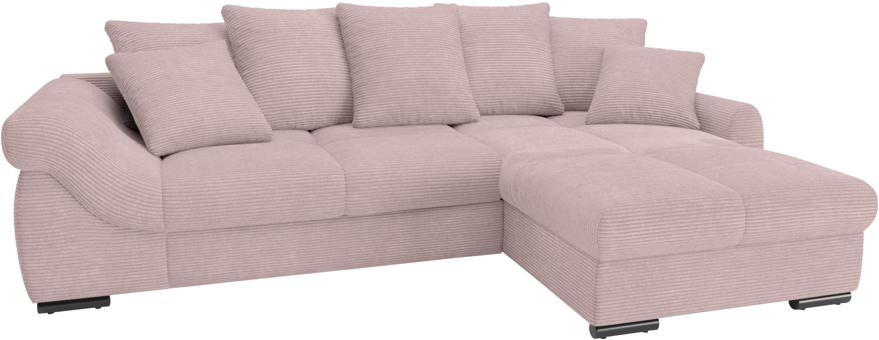 Mr. Couch Ecksofa Livorno L-Form, inkl. günstig online kaufen