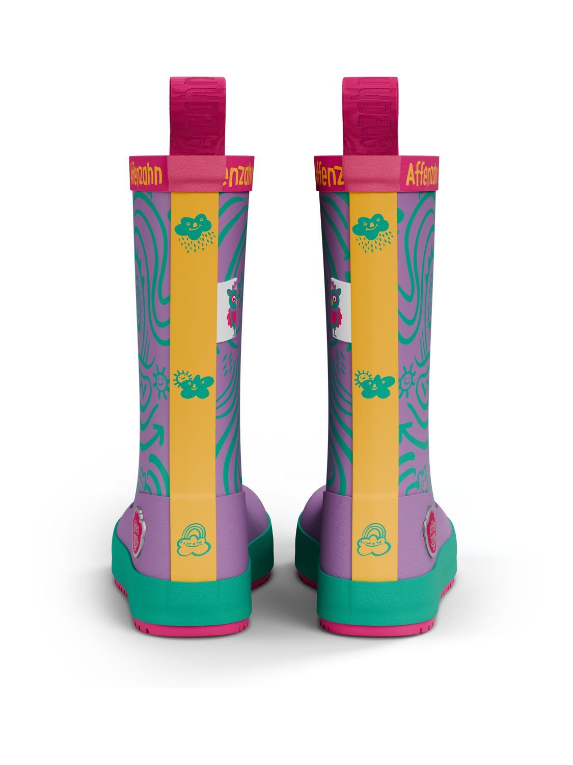 Affenzahn Vegan Plashy Gummistiefel nach Barfußschuhprinzip – Bild 3 von 5