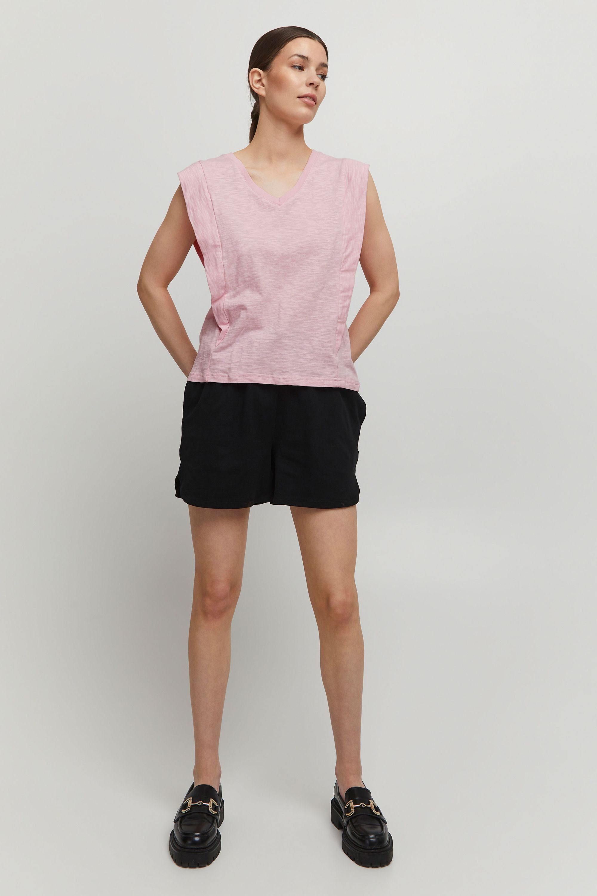 b.young Shirttop BYTELLA V NECK TSHIRT günstig online kaufen