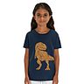 TShirt Farbe: Navy - Dino: Gold