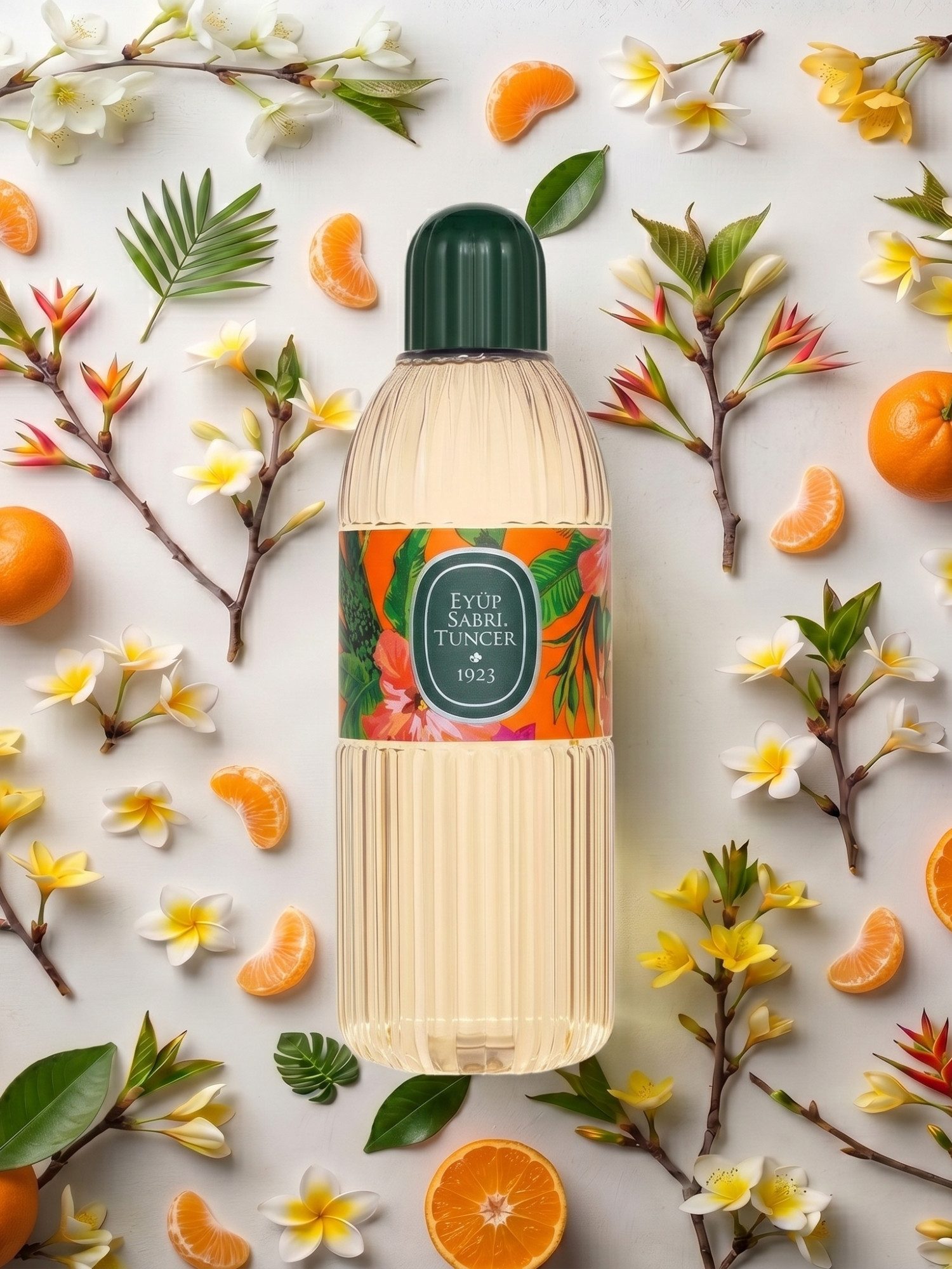 EYÜP SABRI TUNCER Eau de Cologne Erfrischendes Kölnisch Wasser Duftwasser, 150ml Spray & 400ml Vorrat, Große Duftvielfalt: Von frischen Zitrusaromen bis zu exotischen Blüten