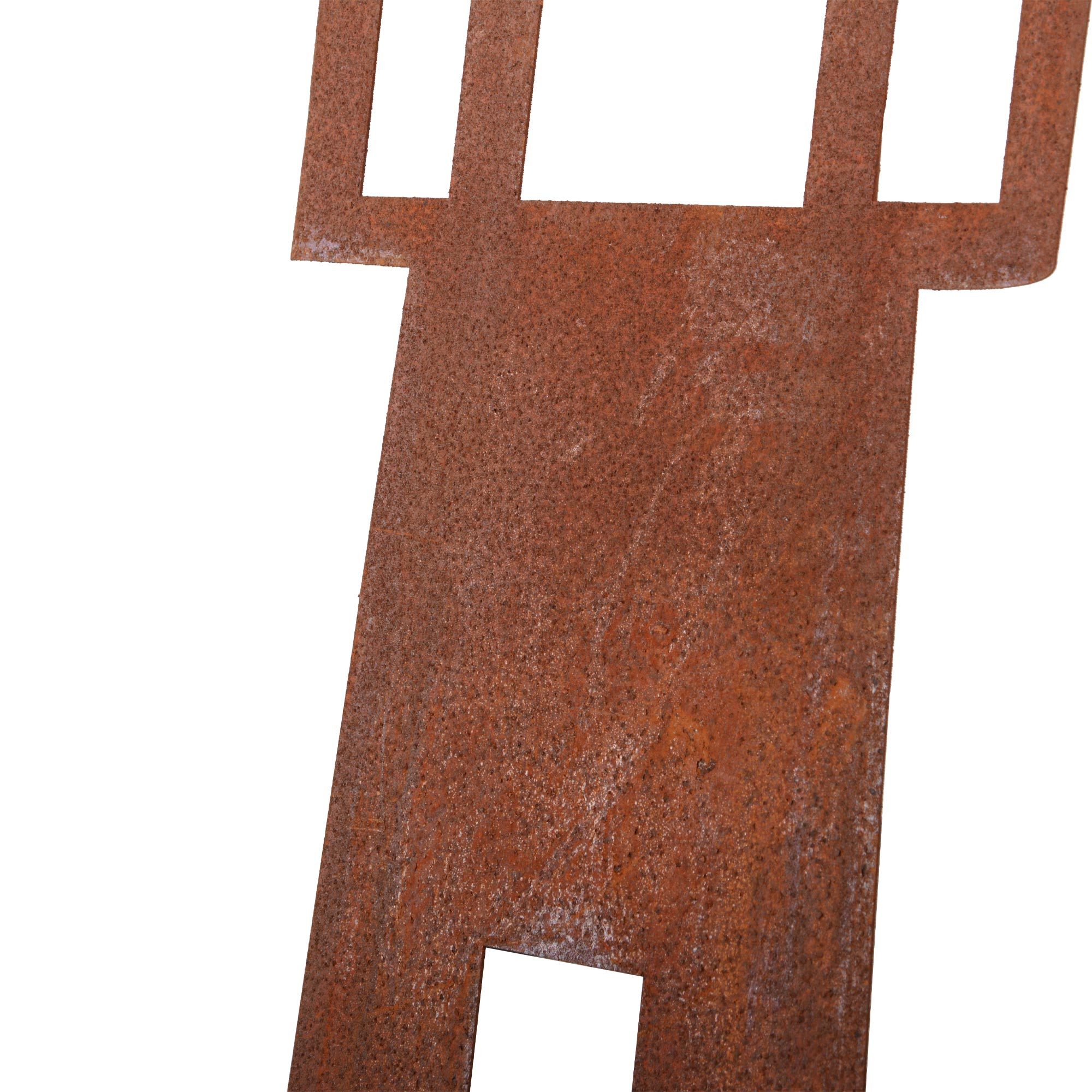 UNUS GARDEN Gartenstecker Roststecker Leuchtturm (1-St., ca. 50x11 cm (HxB) Rost Metall Gartenstecker Beetstecker Dekostecker rostige Deko Garten – Bild 3 von 5