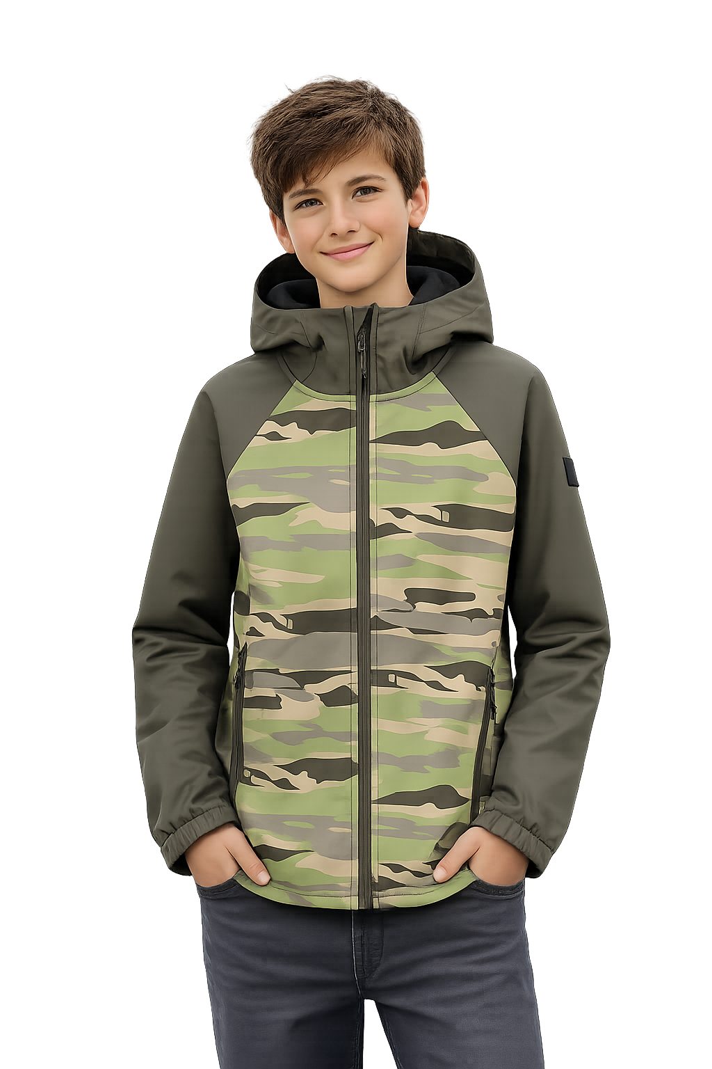 Icepeak Softshelljacke Kingsville mit Kapuze