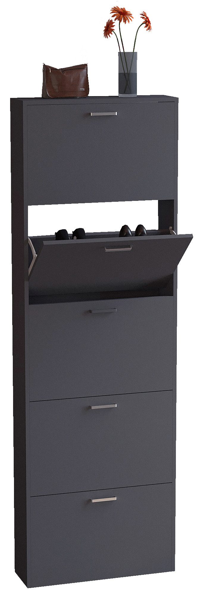 VCM Schuhschrank Holz Schuhregal Schuhschrank Schuhkipper günstig online kaufen