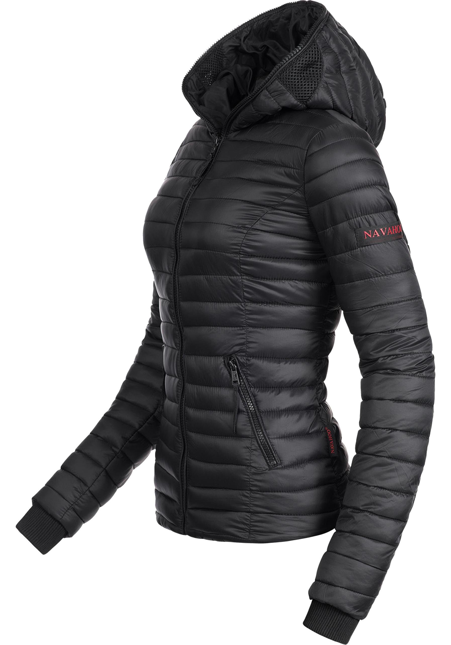 Navahoo Steppjacke Kimuk leichte Übergangsjacke mit Kapuze