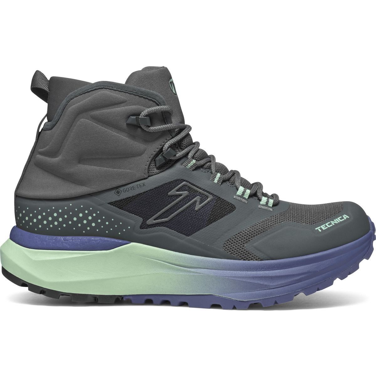 TECNICA Agate S Mid GTX Hikingschuh Leichter, wasserdichter Wanderschuh mit optimalem Halt und Komfort