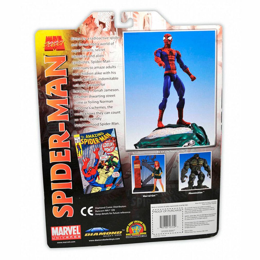 Diamond Spielfigur Marvel Spiderman Figur 18cm