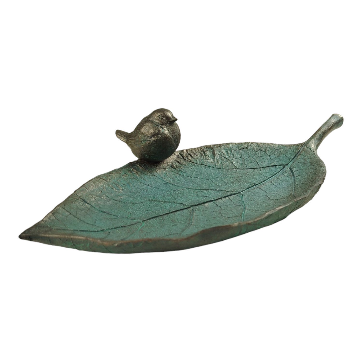 FTWdesign Vogelhaus Blatt Vogelbad Vogeltränke Garten günstig online kaufen