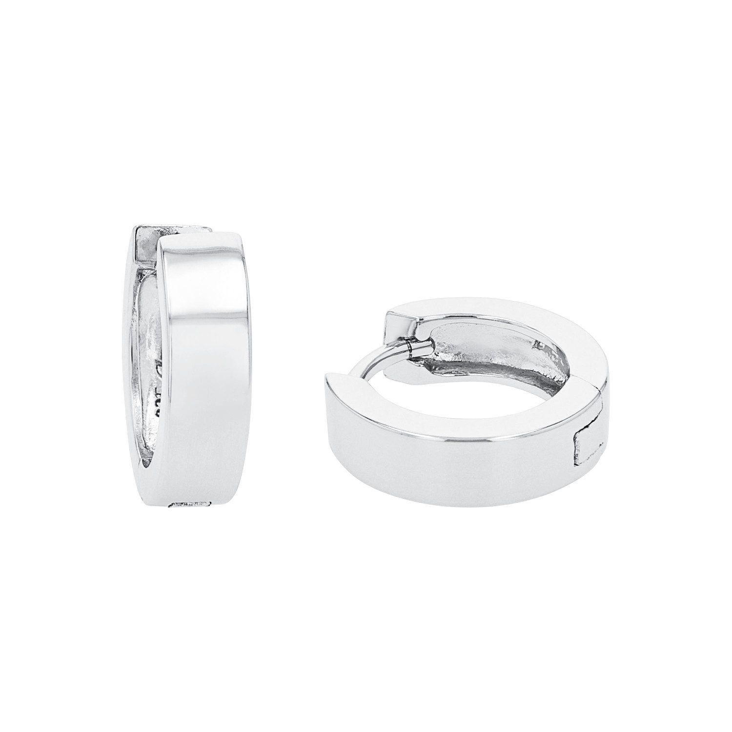 Amor Paar Creolen Amor Creolen für Damen, 925 Sterling Silber (Creolen, 2-tlg)