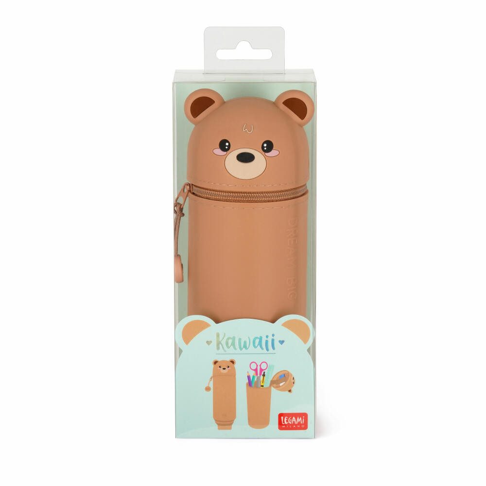 Legami Federmäppchen Kawaii 2-in-1 Teddybär