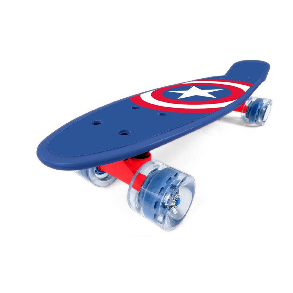 The AVENGERS Skateboard Penny Board 17" Superhelden-Design für kleine Skater
