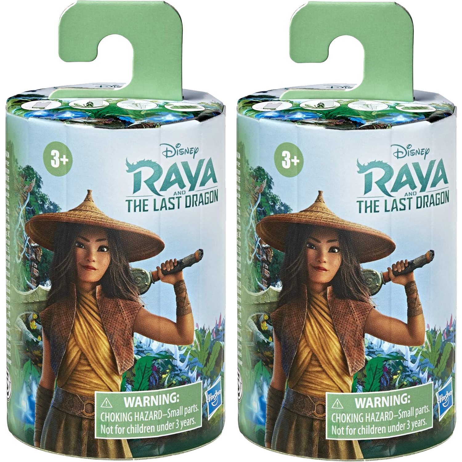 Disney Spielzeugtruhe [2ERPACK] Raya Drache Last Dragon Überraschung Box mit (2 St), Puppe und 2 Accessoires Spielzeug Kinder 3 Jahren Spaß beim auspacken