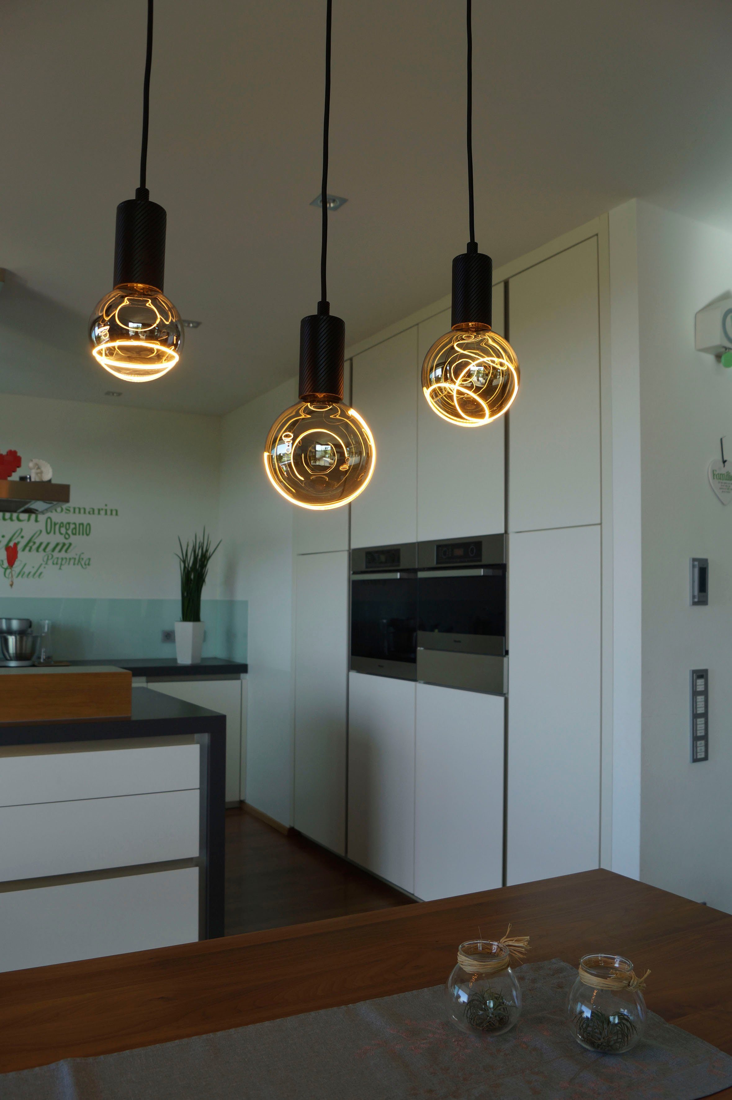 SEGULA LED-Filament LED Illusion, E27, 1 St., Warmweiß